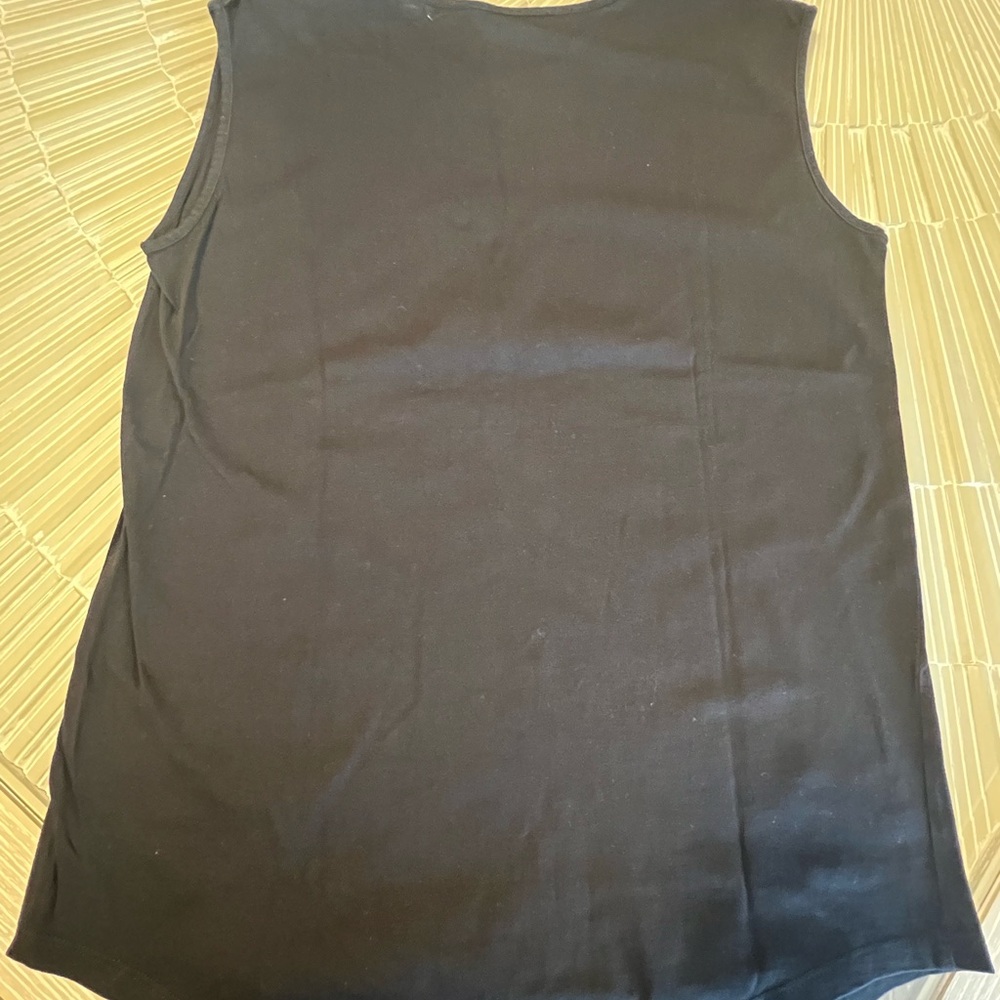 Balmain Black Tee with Gold Accents - Picture 6 of 8